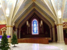Left transept